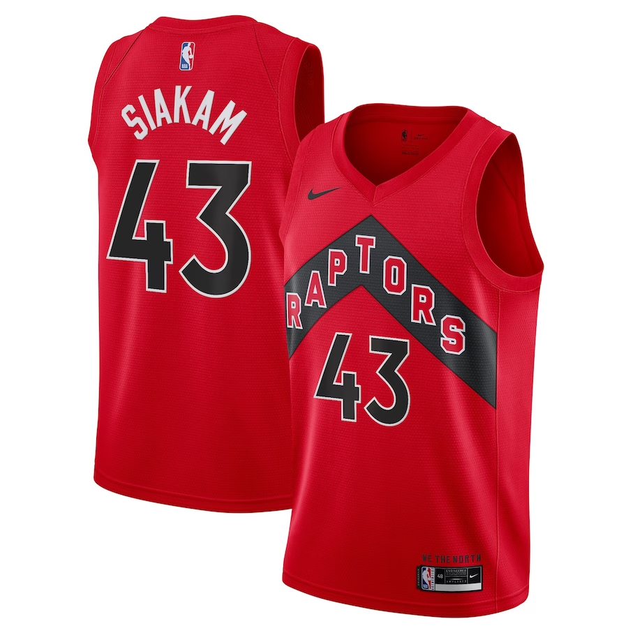 Toronto Raptors Nike Icon Swingman Jersey - Pascal Siakam - Mens